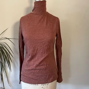 Womens' Rust turtleneck A New Day Size Medium